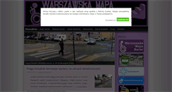 Desktop Screenshot of mapabarier.siskom.waw.pl
